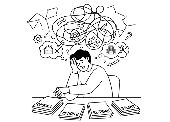 Difficulty concentrating or making decisions